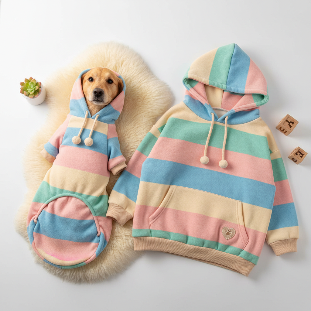 Matching Dog & Owner Hoodie Set