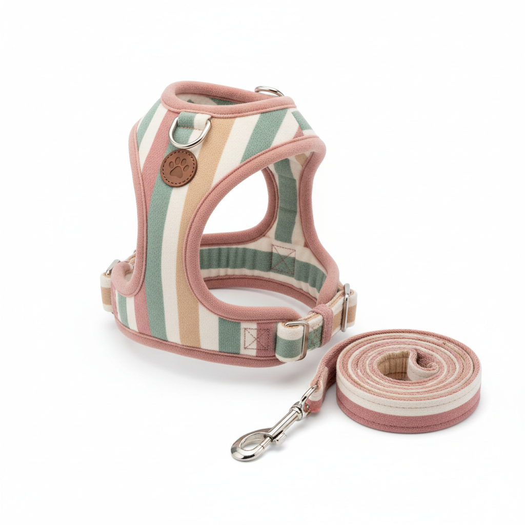 Dog Harness & Lead Set